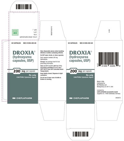 Carton_Droxia_200 mg.jpg Droxia 200 mg Carton Label - Carton Droxia 200 mg